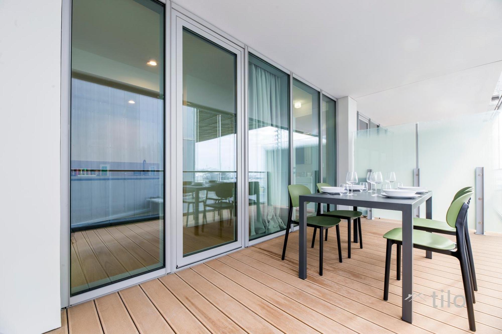 Apartment Waterfront Luxury Studio, Free Parking, Ac, Netflix & Wifi By Tilo Lux
